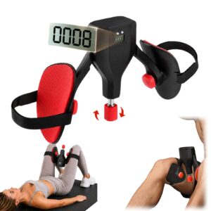 Thigh Trainer, 22-77lbs Adjustable Inner Thigh Exerciser for Pelvic Floor Strengthening